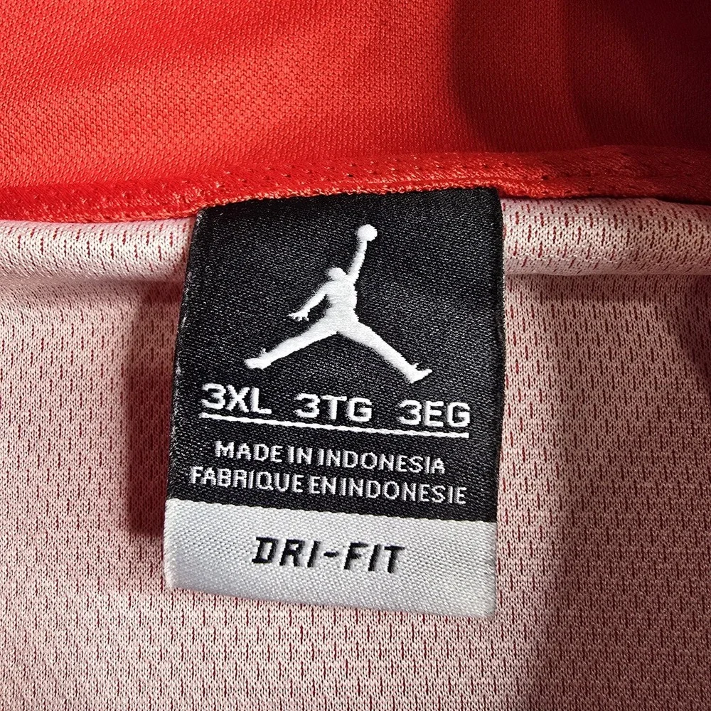 Nike Jordan Flight One Team Track Jacket Mens 3XL Red Dri-Fit Rutgers 696736-657